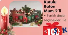 KUTULU BATON MUM 2'Lİ fiyat ve kampanya bilgisi